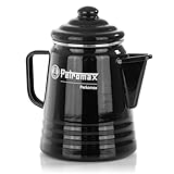 Petromax Perkolator aus Emaille - Kaffeekanne für verschiedene Herdarten und...