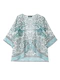 ZANZEA Strand Kimono Damen 3/4 Ärmel Kurz Chiffon Sommerjacke Blumen Leichte...
