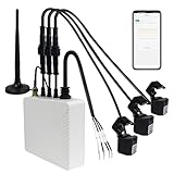 OWON 3-Phasen-WLAN-Smart-Home-Energiemonitor, 3-Phasen-Zangenmessgerät mit 3...