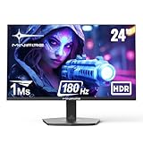 Minifire Gaming Monitor 24 Zoll, 180 Hz, 1ms, AdaptiveSync,IPS, HDMI 1.4/1xDP...