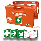 PETEX Betriebsverbandkasten Profi mit Inhalt nach neuer DIN 13169 inkl....