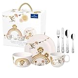 Villeroy & Boch – Boho Kids 'Roar like a lion' Kindergeschirr-Set 7 teilig,...