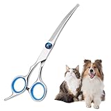 DGUSO Hundehaarschere, Fellschere Hunde, Schere Hundehaare Schneiden,...