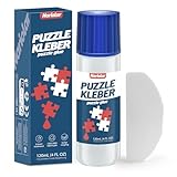 Nariolar Puzzle Kleber Transparent mit Applikator Geeignet für Befestigen und...