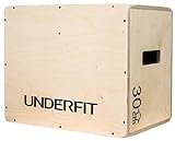 UNDERFIT Plyometrische Sprungbox Holzplattform für Crossfit - Plyo Box - Ihr...