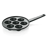 WAS Germany Pförtchenpfanne - Augenpfanne mit 7 Vertiefungen für Poffertjes...