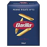 Barilla Pasta Klassische Penne Rigate n.73 aus hochwertigem Hartweizen immer al...