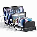 Alxum 60W USB Ladestation Mehrere Geräte 10 Ports Mehrfach Handy Tablet...