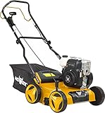 Mowox® PS 4015 P-N Benzin Vertikutierer mit Stahlgehäuse und 45L...