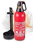 Aluminium Schaumfeuerlöscher 'Laura' 2L ABF (Fettbrandlöscher FS2P Halterung...