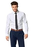 Herren Langarm Hemd 'Level Five Body Fit' Weiss Gr.42