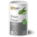 Bio Erbsen Protein Pulver (300 g), 80% pflanzliches Protein, vegane...