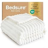 BEDSURE Kuscheldecke - Wolldecke & Fleecedecke, Sofadecke, Weiche Warme Grobe...