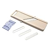 Benriner BN-1 Gemüsehobel, Kunststoff, Weiß/Eierschalenfarben, 31.1 x 8.9 x...