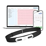 CheckMe ER1-LW 72 Stunden Langzeit-EKG Gerät mit AI-Analyse | EKG Gerät für...