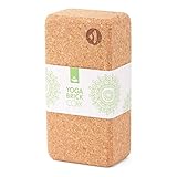 Bodhi Yoga Block Kork Brick | Einzeln & als Set | 100% Naturkork – Universal...