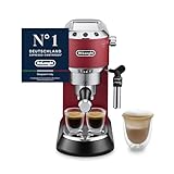 De'Longhi Dedica Style - Perfetto Kompakte Siebträgermaschine Espressomaschine...