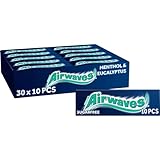 Airwaves Menthol und Eukalyptus, 30 Packungen