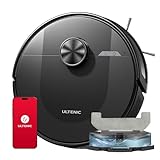 Ultenic D10 Saugroboter mit Wischfunktion 3 in 1, 5000Pa Staubsauger Roboter mit...