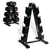 ZEERO Kurzhantel Rack, 4/5 Ebenen Hantelständer, Passend zu hanteln und...
