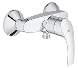 GROHE Eurosmart - Einhand-Brausebatterie (wassersparend, langlebige Oberfläche,...