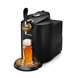 Klarstein Zapfanlage mit Kühlung - Bierzapfanlage 5L Fass, UltraFast Cooling,...