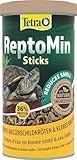 Tetra ReptoMin Sticks Schildkröten-Futter - ausgewogenes Hauptfutter für...