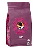 AFRO COFFEE Strong & Earthy I 500g Premium Bio Kaffeebohnen Fairtrade I Arabica...