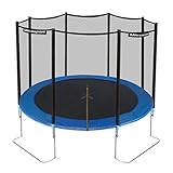Ultrasport Gartentrampolin Jumper, Ø 366 cm, inkl. Sprungtuch, Federn,...