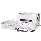 Ultraschallreiniger, 10-l-Schallreinigerbad mit Reinigungskorb, digitaler...