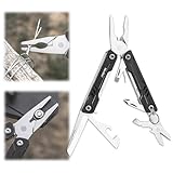 Multitool, 11 in 1 Multifunktionswerkzeug mit Mini Taschenmesser Klein Zange,...