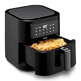 MEDION E40 XL Heißluftfritteuse (5,2 Liter, Airfryer, 2.150 Watt, 9...