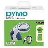 DYMO Omega Prägegerät | kleines Beschriftungsgerät mit Dreh-klick-System und...