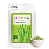 Lebepur BIO Gerstengras Pulver 500g | aus deutschem Anbau | Rohkostqualität |...