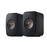 KEF LSX II - WLAN Regallautsprecher, Schwarz | Aktivlautsprecher |PC | TV |...