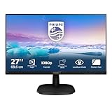 Philips 273V7QJAB - 27 Zoll FHD Monitor (1920x1080, 75 Hz, VGA, HDMI,...