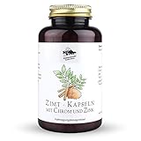 KRÄUTERHANDEL SANKT ANTON Zimt Kapseln, 180 Kapseln, 400 mg Zimt Extrakt...