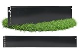 GartenAZ – Rasenkante Metall feuerverzinkt & beschichtet 103x20cm, Nutzlänge...