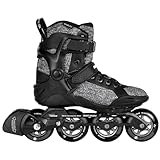 Powerslide Inline Skates Phuzion Radon Black White 80 Gr. 37-47 - Inliner für...