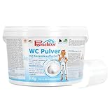 Pastaclean® WC Pulver (3kg) mit Keramikaufheller & Pinienöl I WC Reiniger...