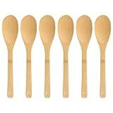 Joeji's Kitchen Küchenutensilien aus Bambusholz – Küchenset aus Holz – 6...