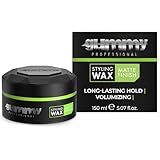 Gummy Professional Matt Finish Haarwachs 150 ml – Mattes Styling Wachs für...