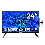 MEDION 59,9 cm (24 Zoll) Full HD Fernseher (integrierter DVD-Player, perfekt...