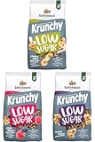 Barnhouse Krunchy Kennenlernpaket Low Sugar, zuckerarmes Bio Hafer-Knuspermüsli...