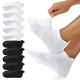 YouShow 10 Paar Sneaker Socken Herren Damen Kurze Socken Baumwolle Sportsocken...