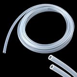 Silikonschlauch 4m Länge, Flexibler Silikonschlauch Lebensmittelecht, 8mm ID x...