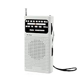 Benss Kleine Tragbare AM FM Radios, Transistorradios 2AA batteriebetrieben mit...