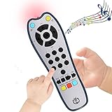 KOESMG Baby Realistic TV Fernbedienung Spiel mit Licht und Ton, Upgrade...
