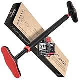 BeMaxx Klimmzugstange für Türrahmen ohne Schrauben/Bohren + Trainings-eBook -...