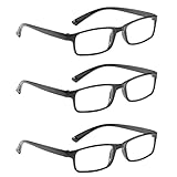 NRDIK PROFLEX LIGHTWEIGHT (3er-Pack) Flexibel Lesebrille – schlagfest,...